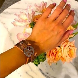 Rose gold Tory Burch bracelet